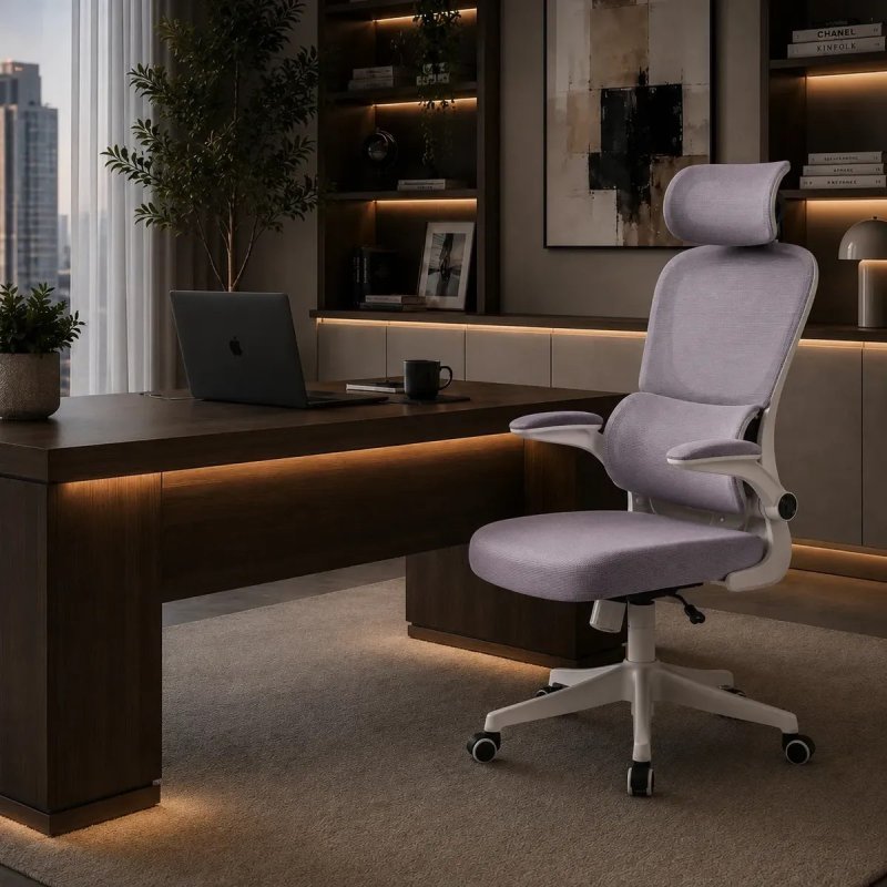 Cadeira Escritório Ergonômica Maat Brand Suporte Lombar Nr17