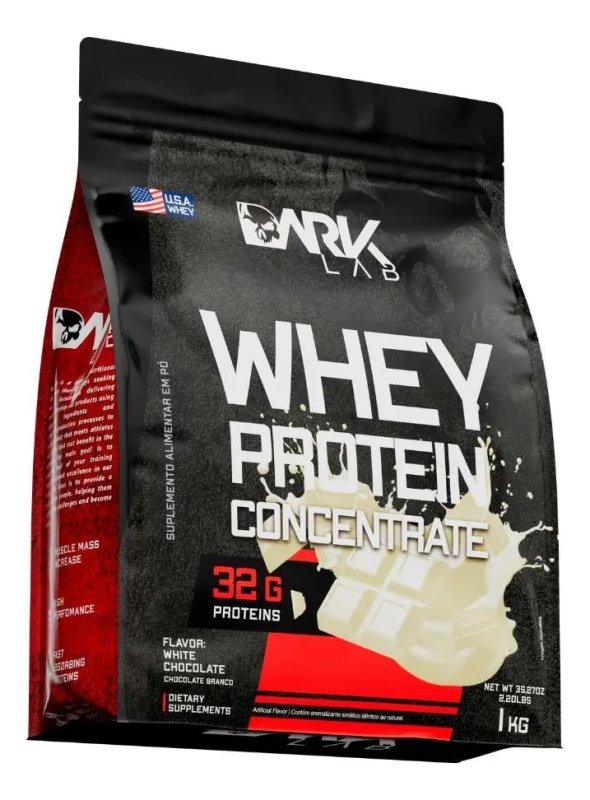 Whey Protein Concentrado 1kg Dark Lab – Sabor Paçoca