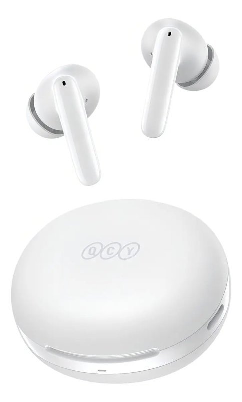 Fone QCY T13 ANC 2 Bluetooth 5.3 – Branco