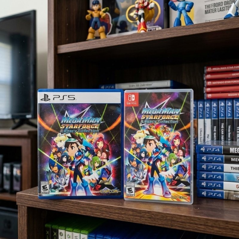 Mega Man Star Force Legacy Collection - PlayStation 5 + Frete Grátis