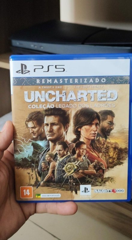 Uncharted: Coleção Legado Dos Ladrões - PlayStation 5 + Frete Grátis