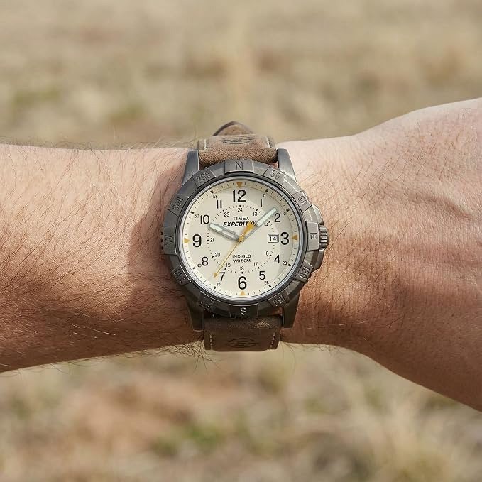 Timex Relógio de metal robusto Expedition