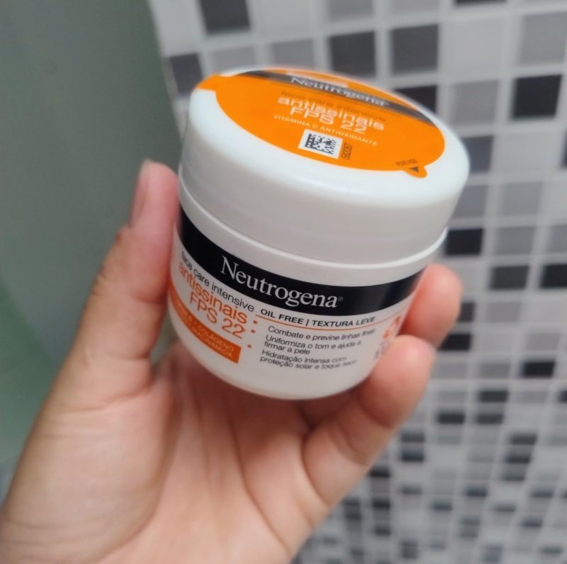Neutrogena Hidratante Facial Antissinais FPS 22, 100g