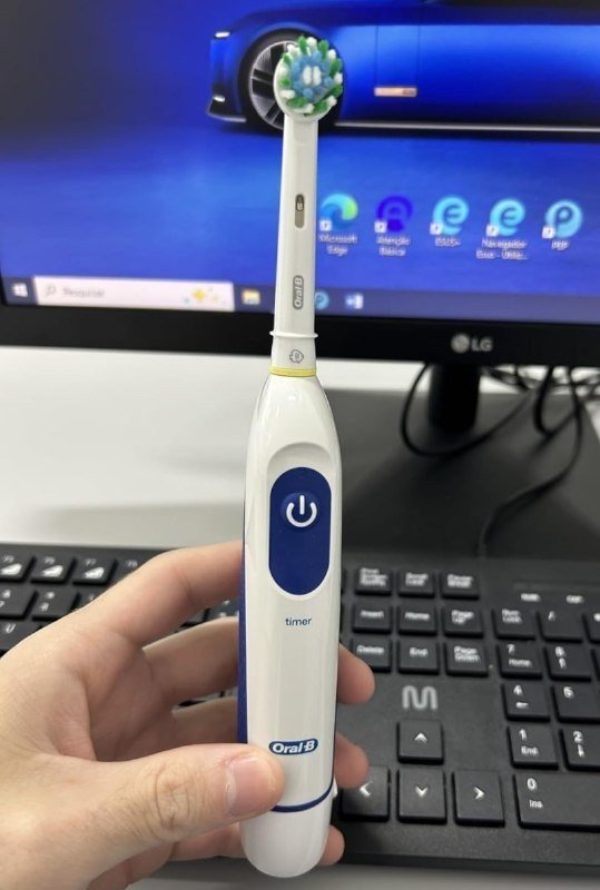 Oral-B Escova de Dente Elétrica PRO Clean, 1 Unidade + Frete Grátis