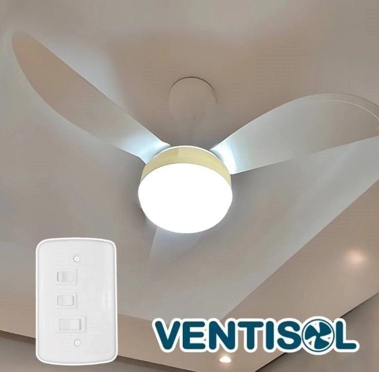 Ventisol Ventilador de Teto, Fênix 370, Branco, 127V
