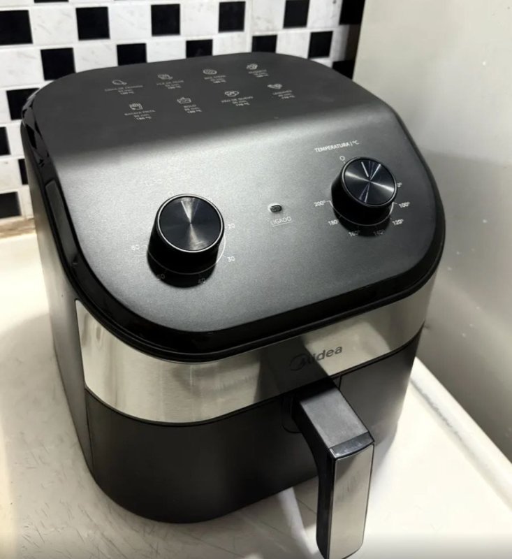 Fritadeira Midea Air Fryer Widemax 4,5L