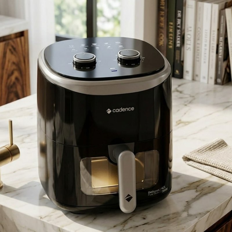 Fritadeira Sem Óleo 4,2l Cadence Com Visor Delicook Fryer Sh