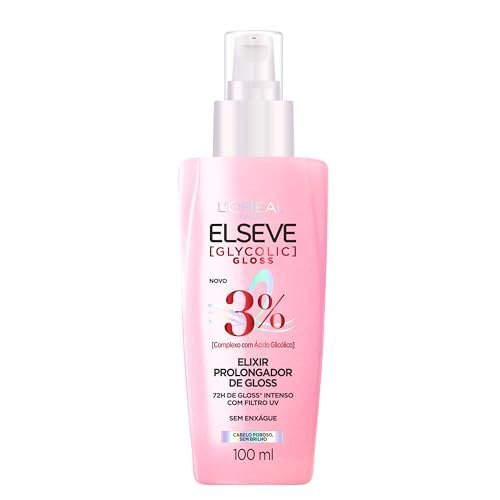 L'Oréal Paris Elseve Glycolic Gloss, Sérum Finalizador Antiporosidade 100ml