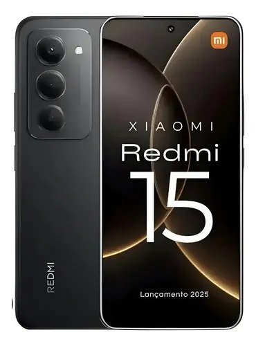 Xiaomi Redmi 15 Global 256GB/8GB Ram Preto
