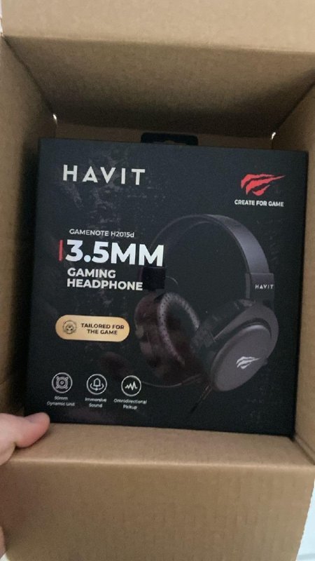 Headset Gamer Havit H2015d - Preto + Frete Grátis