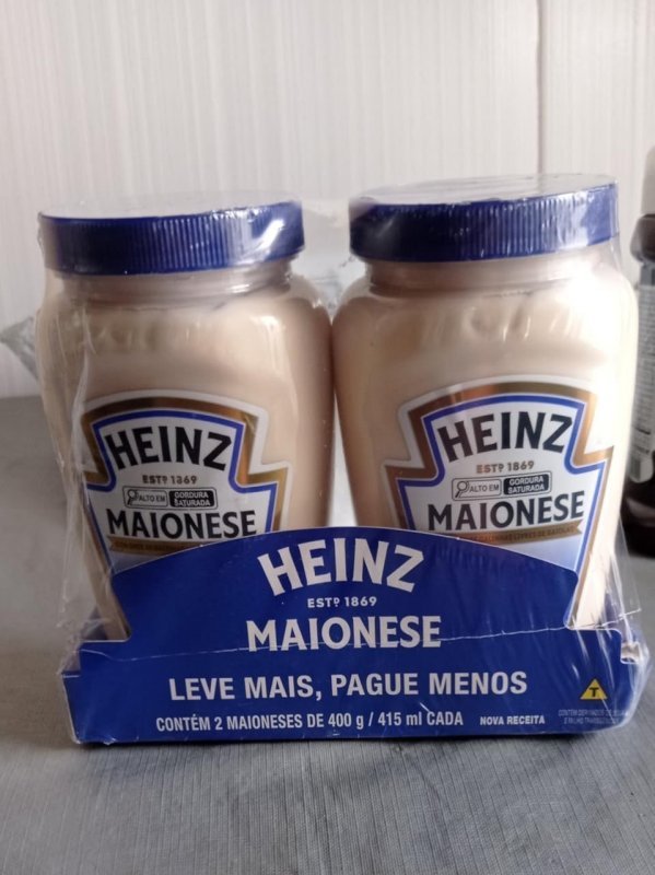 Heinz Pack Maionese Tradicional 400g — 2 unidades