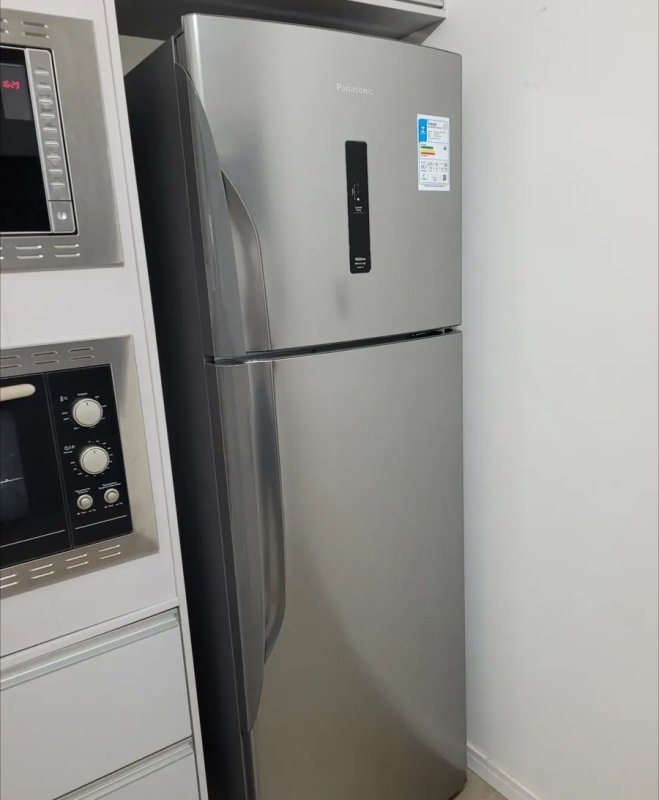 Refrigerador Panasonic 391l Aço Escovado