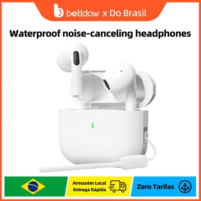 Bettdow Fone De Ouvido Sem Fio Bluetooth 5.3