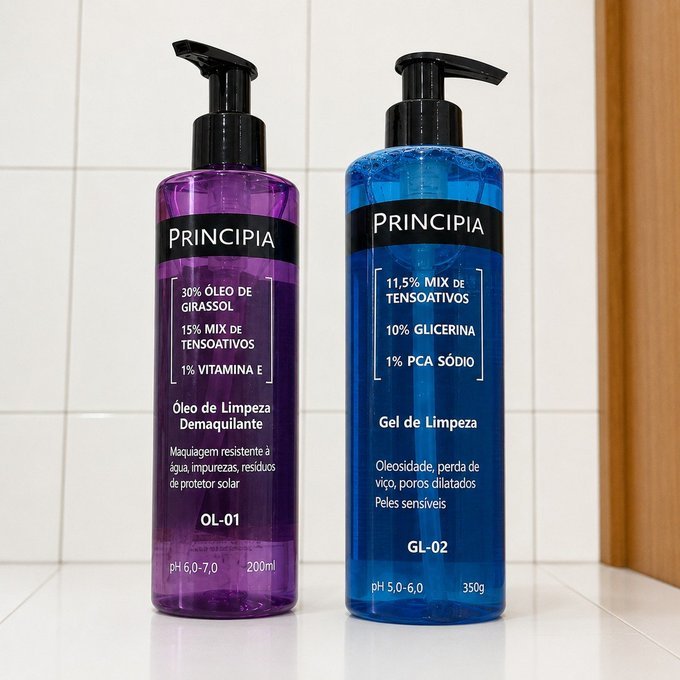 Kit Limpeza e Hidratação Principia