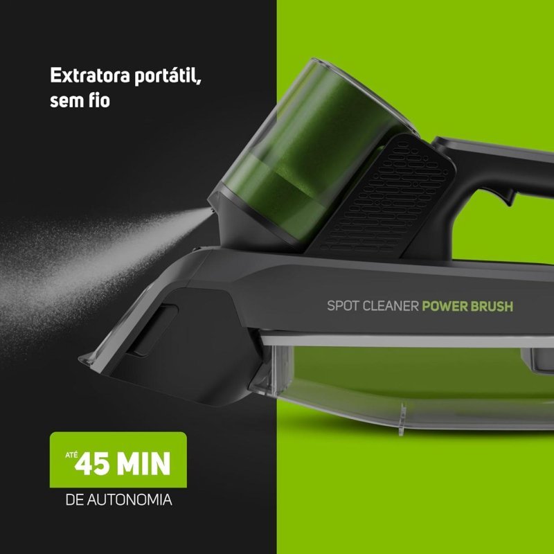 Extratora Portátil WAP Spot Cleaner Power Brush 3 em 1