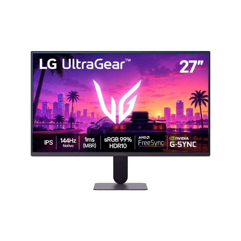 Monitor LG UltraGear 27", FHD, 144Hz
