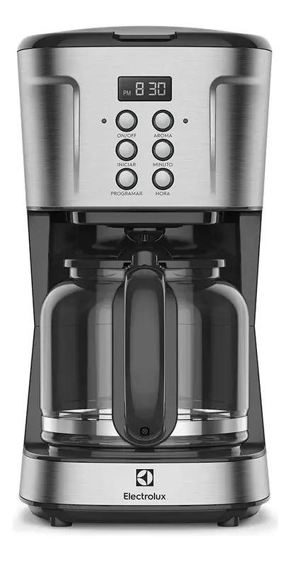 Cafeteira Elétrica Digital Electrolux ECM30 38 Xícaras Inox
