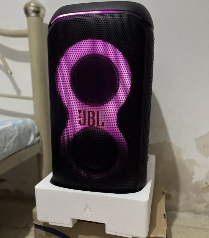 Caixa de Som JBL PartyBox Stage 320 Bluetooth Portátil Preta