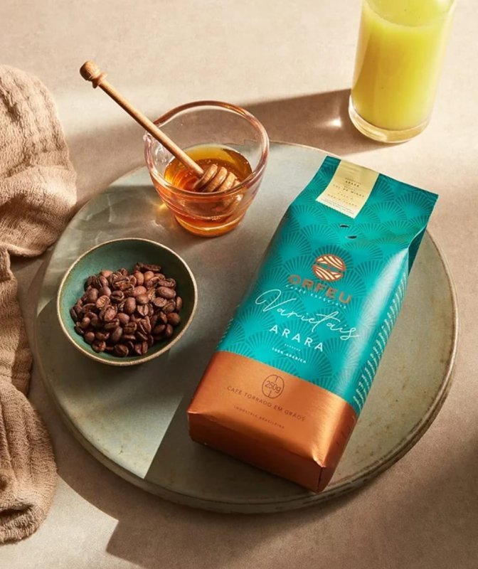 Café Arara Orfeu em Grãos, 100% Arabica 250g