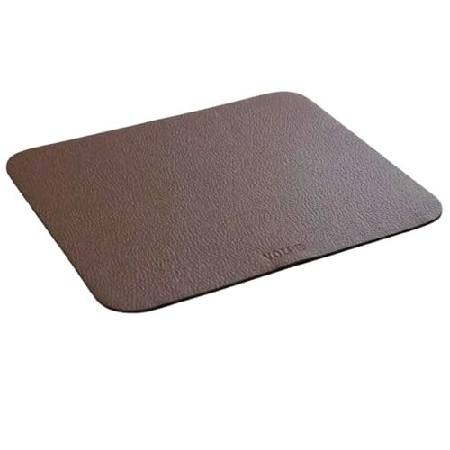 Mouse Pad Mousepad Couro Legítimo (Marrom)