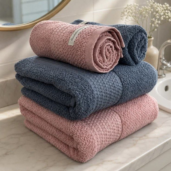 Jogo de Toalhas 4 Peças Buddemeyer Bella Extra Soft + Frete Grátis