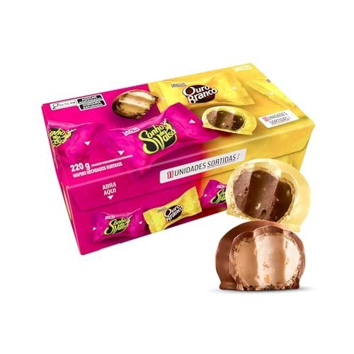 Caixa Sonho de Valsa e Ouro Branco Sortidos 220g