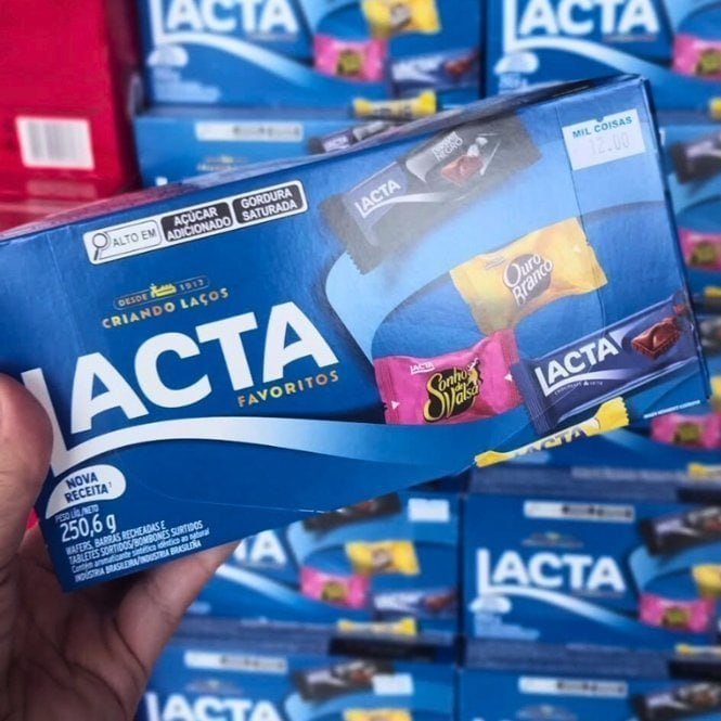 Caixa Lacta Favoritos 250,6g