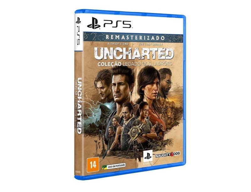 Jogo Uncharted: Coleção Legado Dos Ladrões