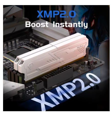 Netac DDR4 Ram Memory 3200MHz 16G (2x8gb)