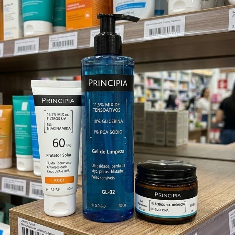Kit Principia Skincare GL-02 + GH-01 + PS-01