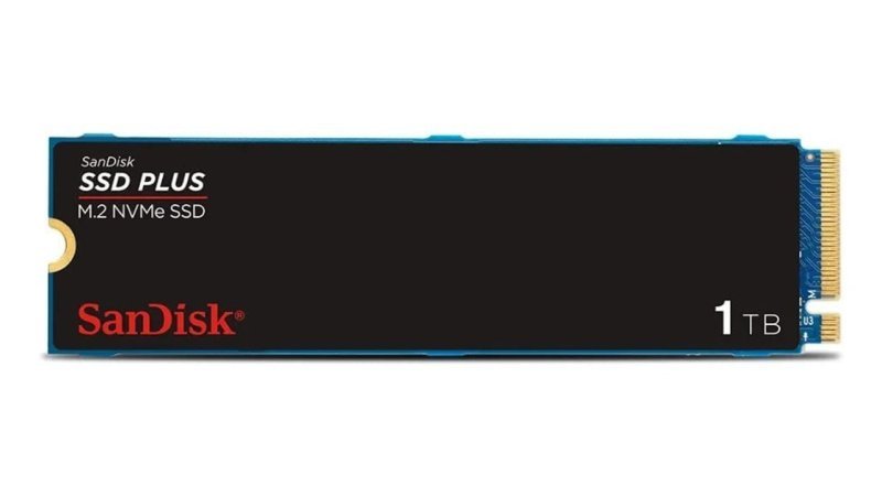 SSD M.2 1tb Sandisk Plus NVMe 2280