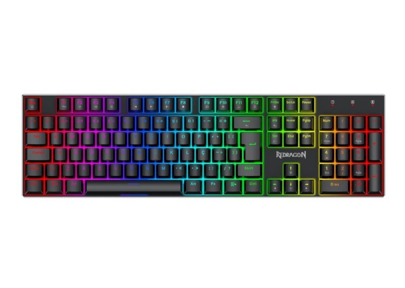 Teclado Magnético Gamer Redragon Dharma RGB