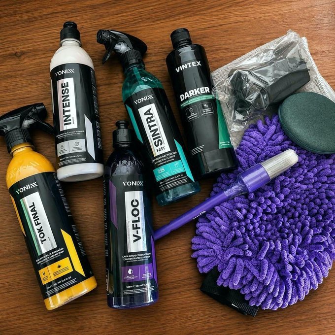 Kit Lavagem Automotiva Intense Vonixx