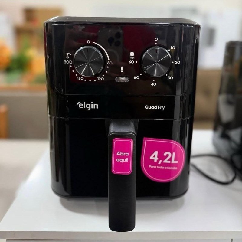 Air Fryer Quad Fry Elgin 4,2 L 1400w 127v