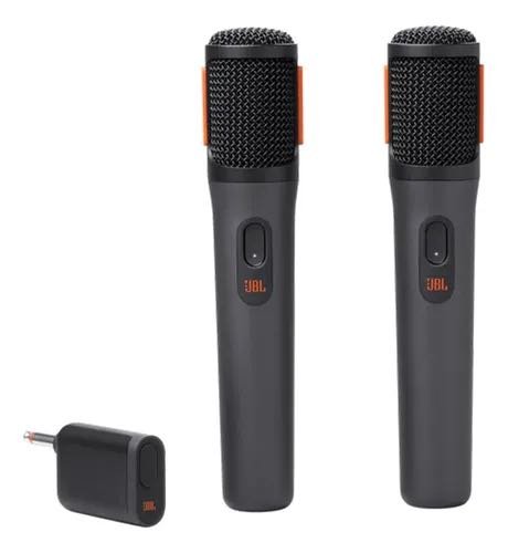 Microfone JBL Duplo Sem Fio Wireless JBL MicBR2 Karaokê Party