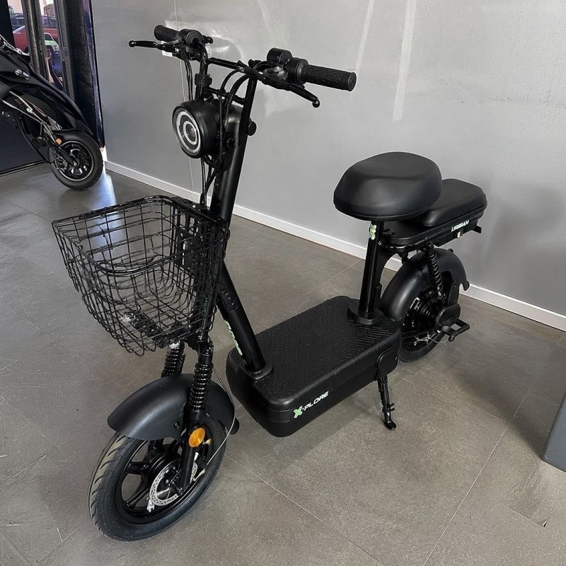 Bicicleta Scooter Elétrica Xplore 48v/ 12ah 500w Sem Cnh Preto + Frete Grátis