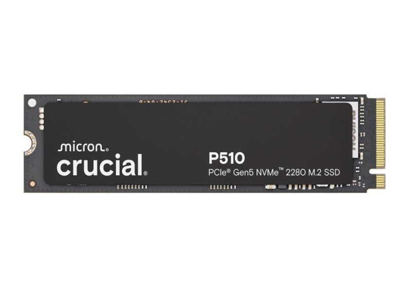 SSD NVMe Crucial P510 de 2TB até 10.000MB/s