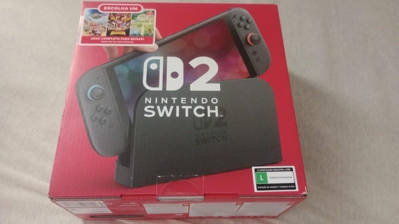 Bundle Nintendo Switch 2: Escolha Seu Jogo - Modelo Nacional de Tomada + Frete Grátis