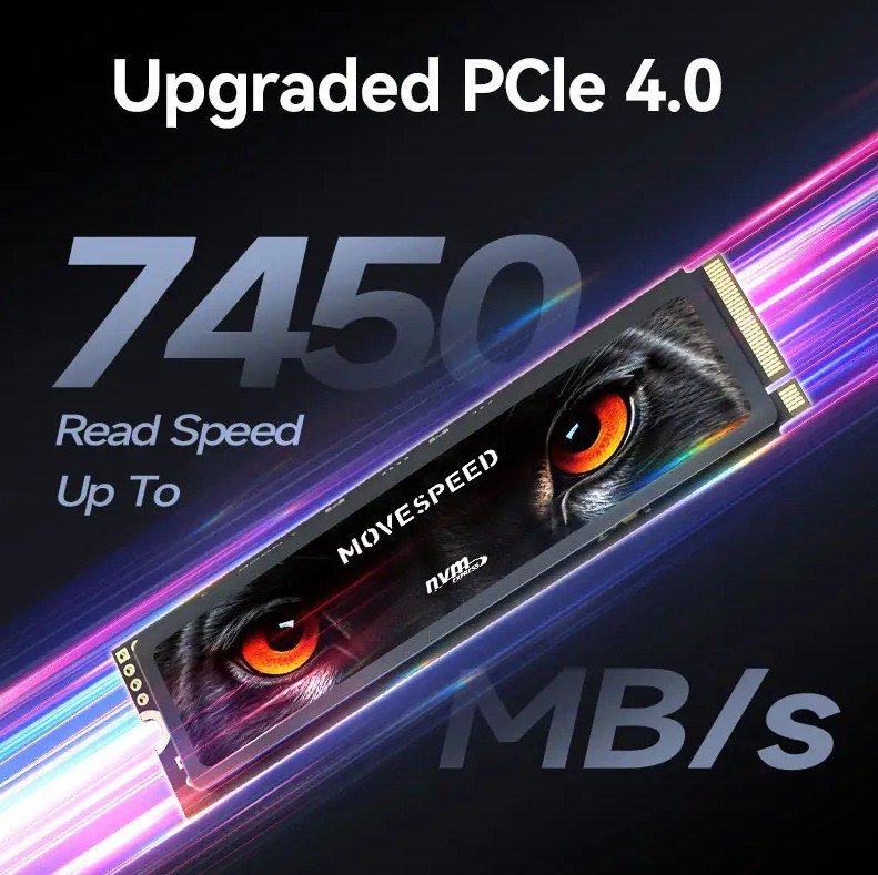SSD MOVESPEED de 1TB NVMe