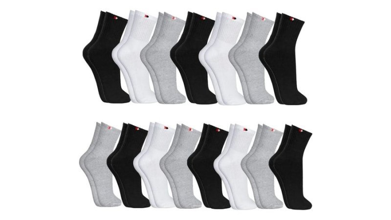 Kit 15 Pares Meias Sport Algodão Cano Médio Sandrini Confort