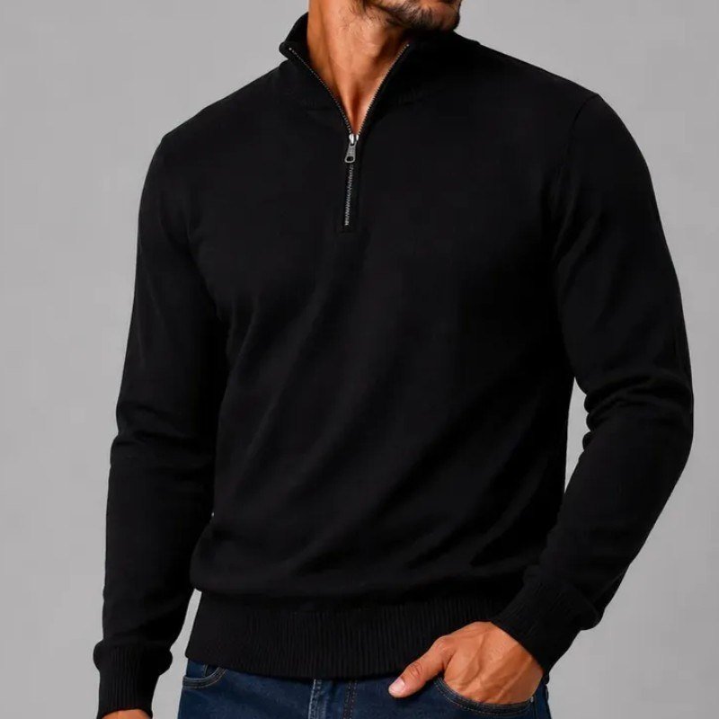 Blusa De Frio Masculina Suéter Gola Alta Inverno Premium
