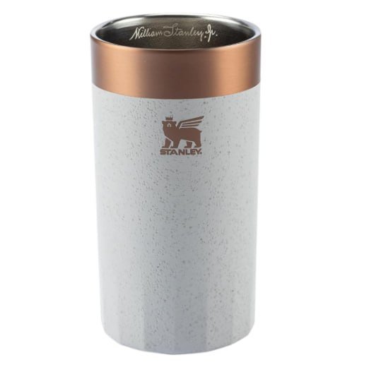 Stanley Copo prismático isolado para cocktails, antiderrapante, para bebidas quentes ou frias, 381 ml, Ash Bronze