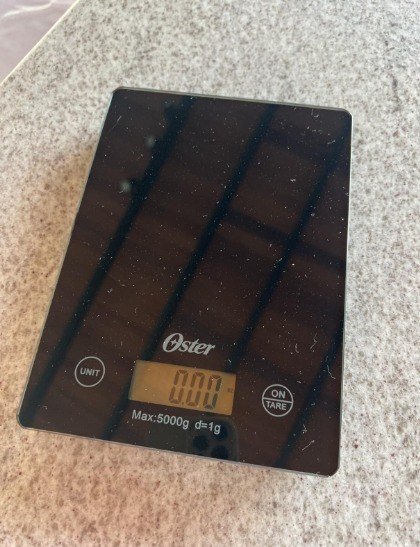 BALANÇA DE COZINHA DIGITAL DE MESA PARA USO DOMÉSTICO WESTMAN - OSTER