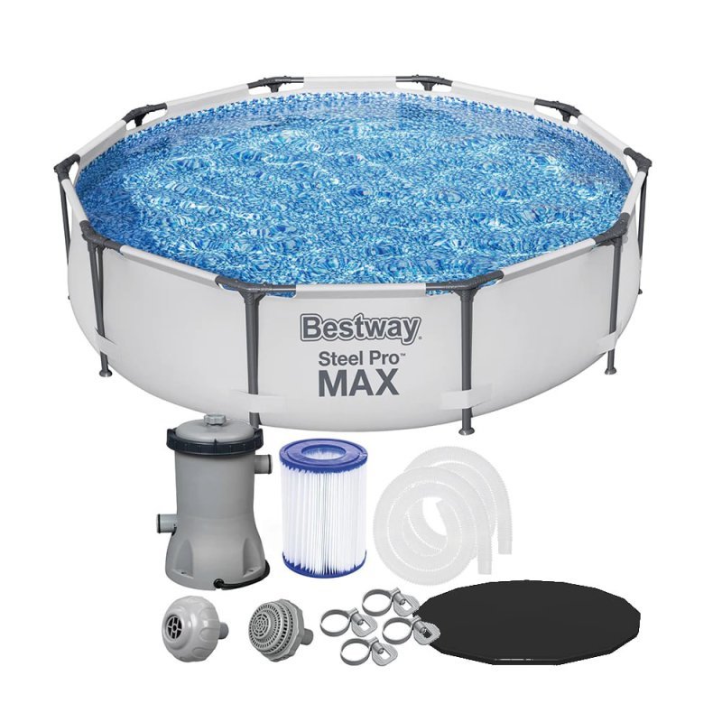 Piscina Estrutural Bestway Pro Max 4.678L com Filtro e Capa