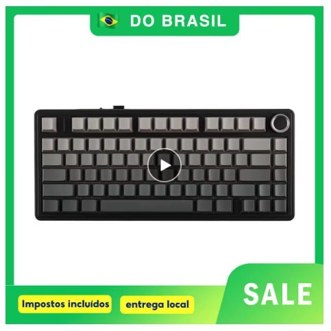 Aula F75 Teclado Mecânico Sem Fio