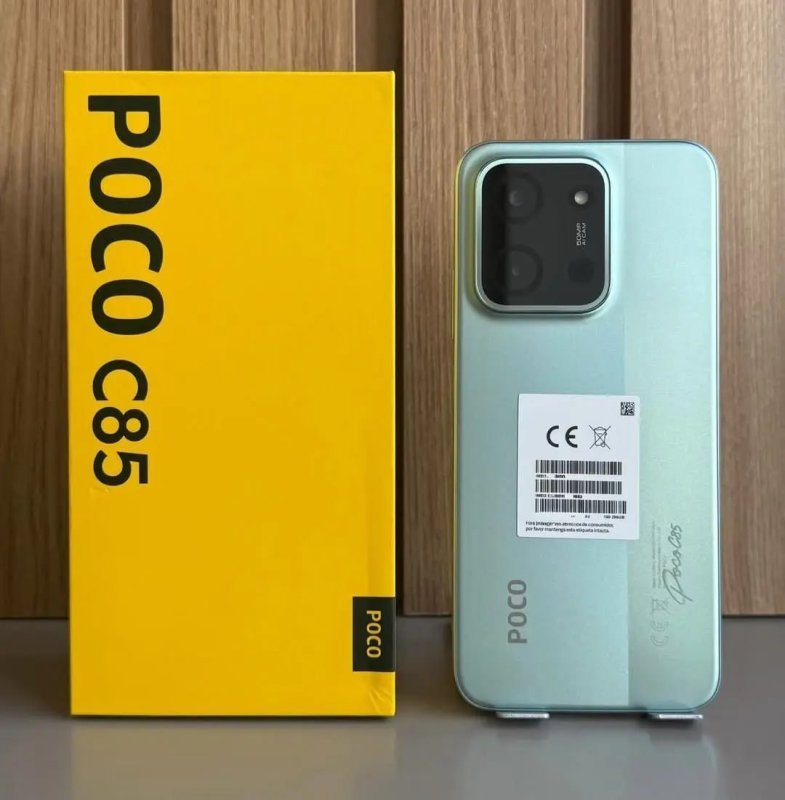 Xiaomi Poco C85 NFC 256GB + 8GB RAM 4G – Verde-Claro