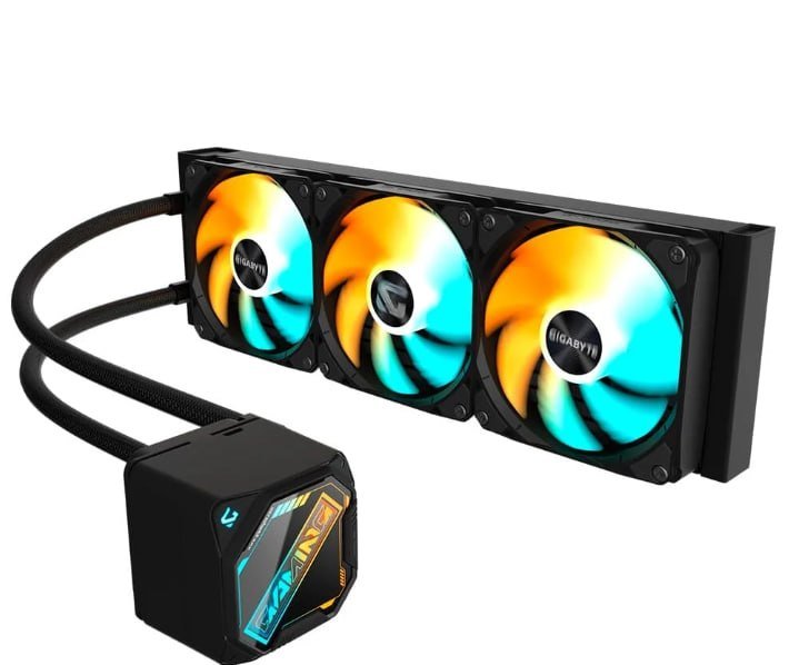 Water Cooler Gigabyte Gaming 360, Argb, 360mm, Amd e Intel, Preto Gp-Gigabyte Gme 360