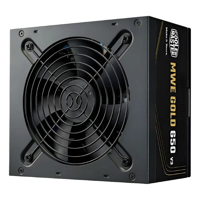 Fonte Cooler Master MWE Gold 650W V3 80 Plus Gold ATX 3.1 Preto