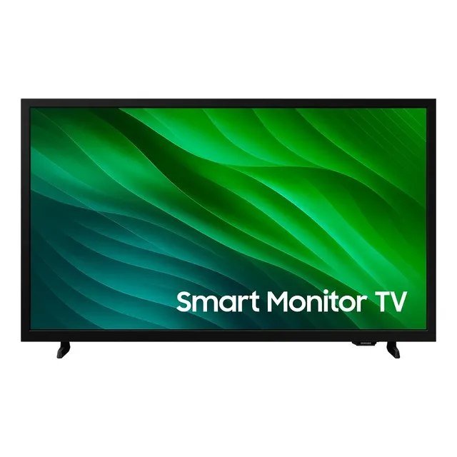 Smart TV Samsung 32" HD Tizen HDR Wi-Fi HDMI Monitor Bivolt Preta