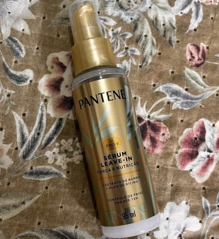 Pantene Sérum Leave-in Bambu Força Nutrição Controle de Frizz 95ml